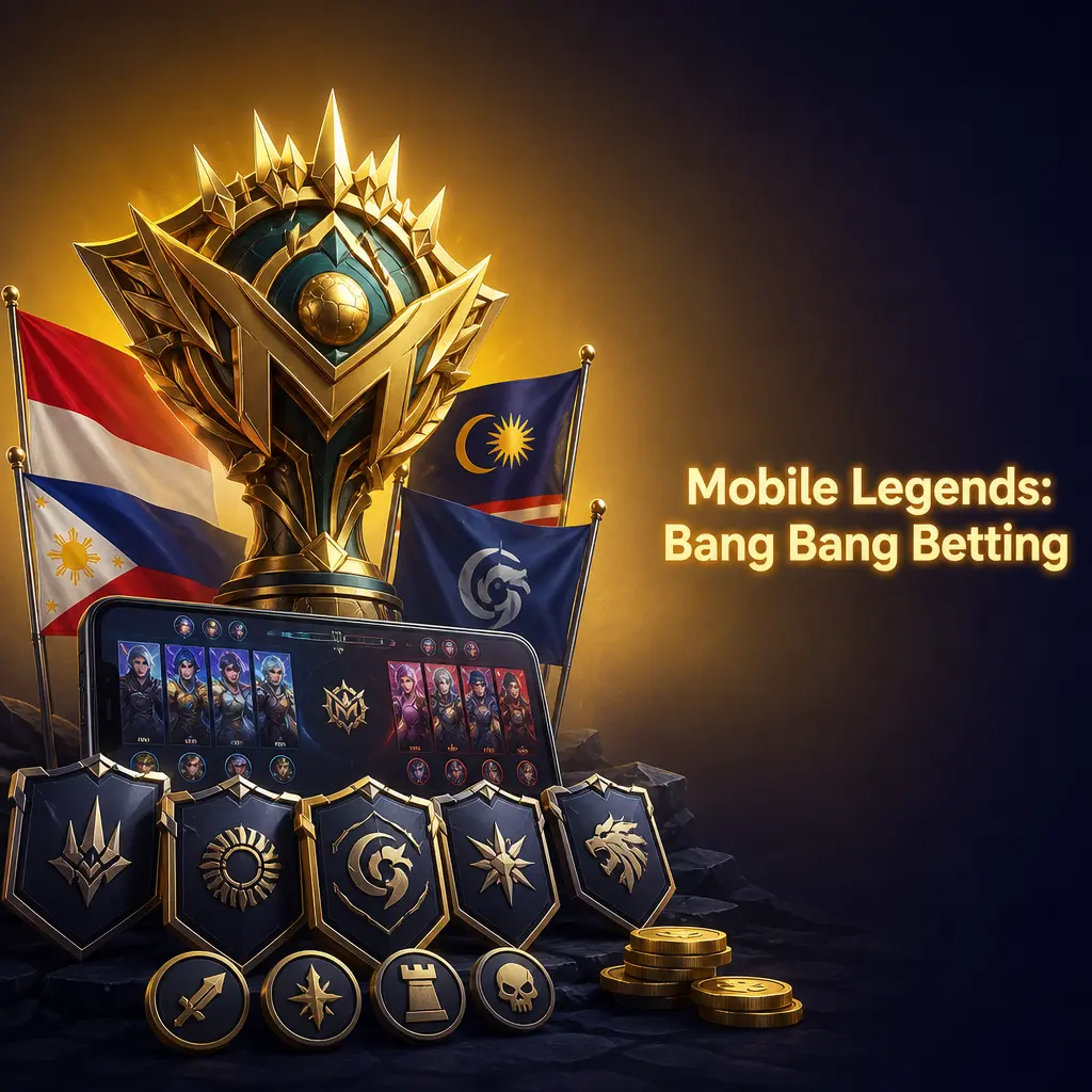 Mobile Legends: Bang Bang betting guide covering match winner, map handicap, first turret, and total kills markets across MPL and M Series events.
