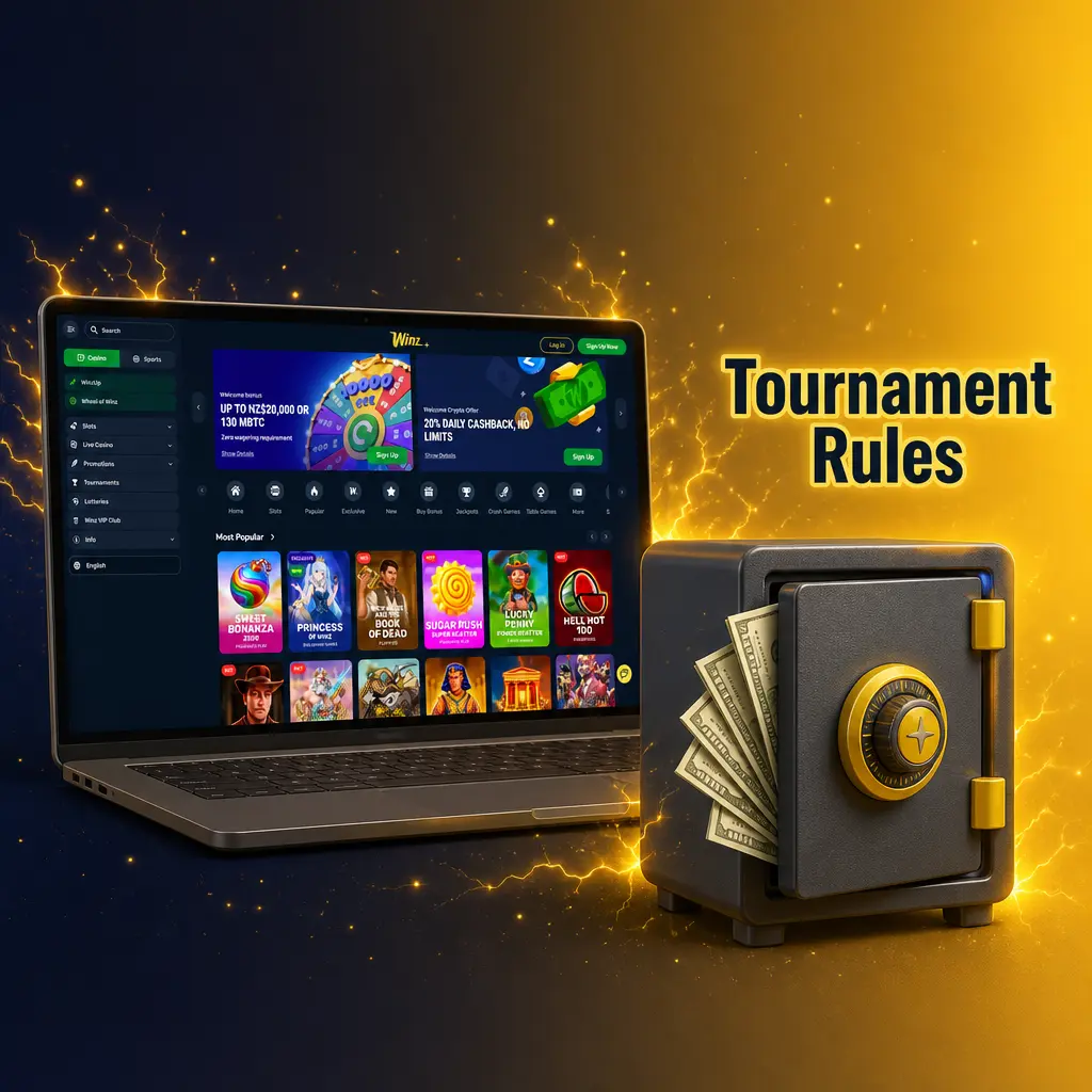 Winz Tournament Rules: eligibility, scoring, leaderboard ranking, prize payouts, and terms explained for players.