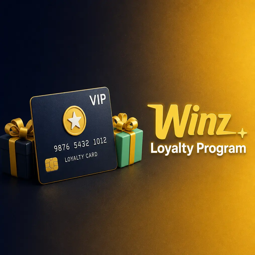 Winz loyalty program tiers from Bronze to Diamond showing cashback rates, VIP perks, and points-based ranking system